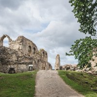 ФОТО. Руины Кокнесского замка, одного из самых крупных и важных средневековых замков Латвии