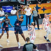Francijas basketbolistes Rīgā gūst otro uzvaru 'Eurobasket'