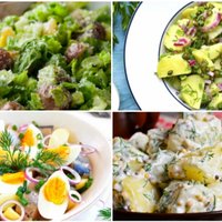 Sātīga maltīte bez gaļas: 20 kartupeļu salātu receptes izcilam garšu baudījumam