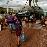 Foto: 'Bibliskos' plūdos Grieķijā vismaz 15 bojāgājušo
