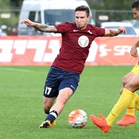 'Spartaks' un 'Jelgava' spēlē neizšķirti futbola virslīgas mačā; 'Ventspils' uzvar
