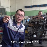 Video: GAZ darbinieki vienojas kopīgā dziesmā pret amerikāņu sankcijām
