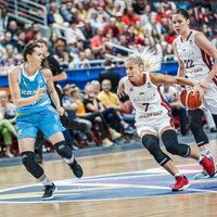 Dikeulakas meistarklase Latvijas izlasei sagādā svarīgu uzvaru sieviešu 'Eurobasket' turnīrā