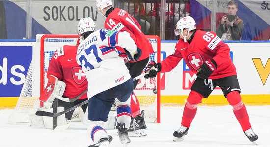 Pasaules hokeja čempionāts: Slovākija – Vācija, Šveice – Norvēģija. Teksta tiešraide