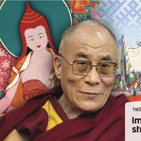 Tiešraides arhīvs: Dalailama Rīgā runā par mīlestību un sievietēm budismā