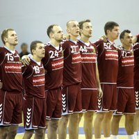 Handbola izlase pasaules čempionāta kvalifikāciju noslēdz ar zaudējumu Igaunijai