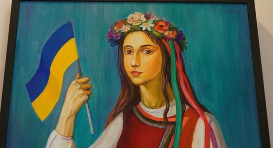 'Dvēseles pieskārieni'. Gulbenē skatāma Latvijas un Ukrainas mākslinieku izstāde