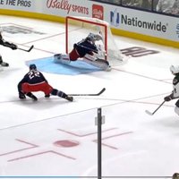 Video: Merzļikinam sestais labākais 'seivs' NHL pirmajā nedēļā