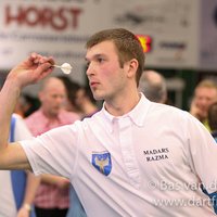 Latvijas šautriņu metējs Razma pasaules čempionātu noslēdz devītajā vieta
