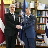 Latvijas un Izraēlas prezidenti: abas valstis vieno lieliskas attiecības
