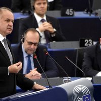 'Delfi' no Strasbūras: Eiropas problēmas ir pārspīlētas, paziņo Slovākijas prezidents