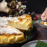 Filipīniešu Ziemassvētku kūka "Bibingka"