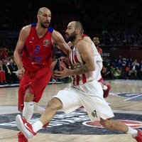 Maskavas CSKA zaudē 'Olympiacos' un noliek ULEB Eirolīgas čempionu pilnvaras