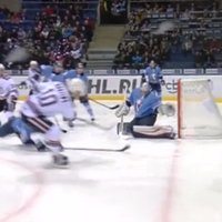 Video: Rīgas 'Dinamo' spēlē atkal neieskaita 'golu'