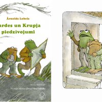 Latviski izdota Ārnolda Lobela grāmata bērniem 'Vardes un Krupja piedzīvojumi'