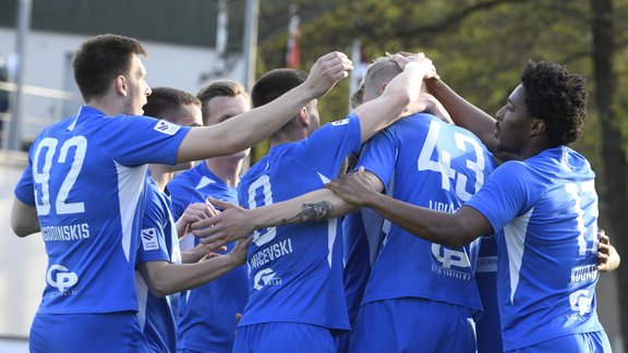 Futbols, virslīga: RFS - Ventspils