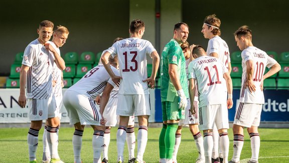 Futbols, UEFA Nāciju līga: Latvija - Moldova  - 35