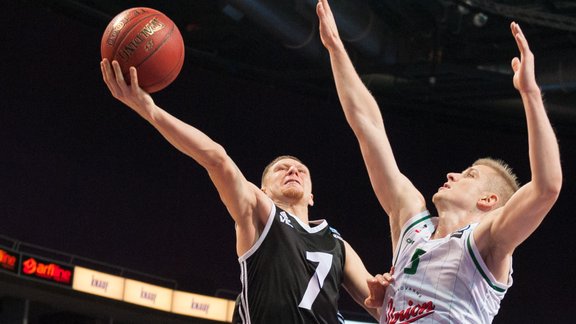 Basketbols: VEF Rīga - Union Olimpija - 34