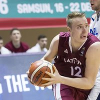 Latvijas U-20 basketbolisti ar Maķedonijas sagraušanu sāk ceļu uz atgriešanos EČ augstākajā divīzijā