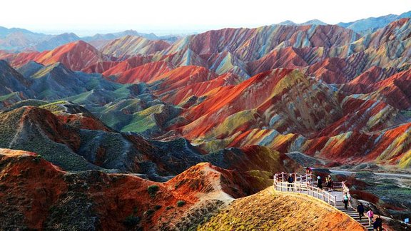 Zhangye Danxia Landform, China