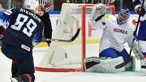 Hokejs, pasaules čempionāts: ASV - Dienvidkoreja