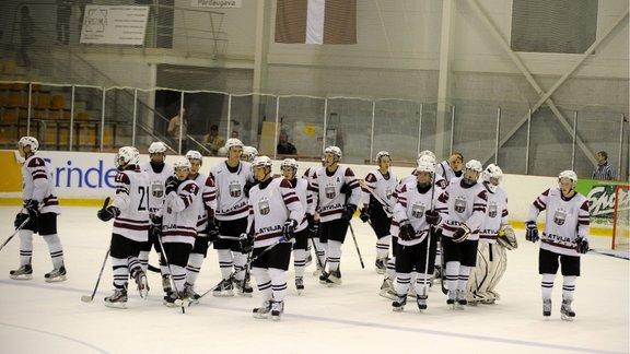 Latvijas U-20 hokeja izlase pret Baltkrieviju - 4