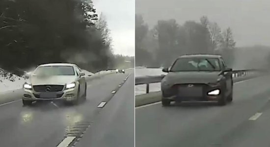 Video: Policija Vidzemē pusstundas laikā noķer divus braucējus ar 150 km/h