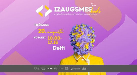 Uzņēmējdarbības izglītības un iedvesmas konference "Izaugsmes kods"