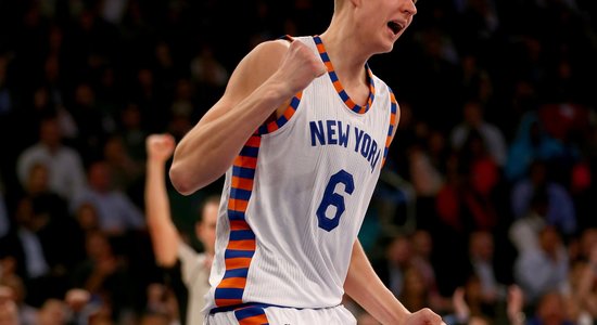 Video: Sporta televīzijas 'milzis' ESPN latviski reklamē Porziņģa un 'Knicks' spēli