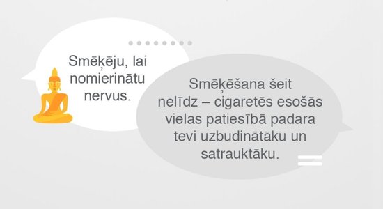 Atspēkojam izplatītākos smēķēšanas iemeslus