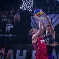 'Rīgas' 3x3 basketbolisti Pasaules tūres finālposma apakšgrupā spēlēs ar Nīderlandes komandām
