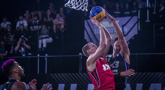 'Rīgas' 3x3 basketbolisti Pasaules tūres finālposma apakšgrupā spēlēs ar Nīderlandes komandām
