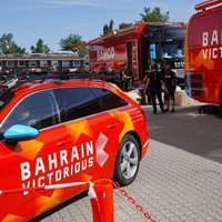 Dānijā pirms 'Tour de France' kratīšana veikta 'Bahrain Victorius' komandā
