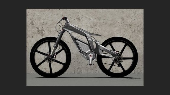 Audi знакомит с карбоновым электро-велосипедом e-bike