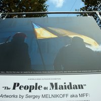 Выставка "Люди Майдана" переехала в Елгаву, охрану обеспечат байкеры