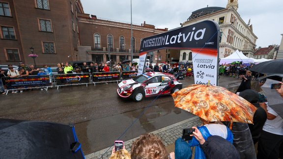 Tet Rally Latvia starta pasākums