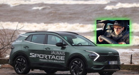 Video: Artis Dvarionas izmēģina jauno 'Kia Sportage' apvidnieku