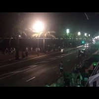 Video: Panika Nicā pēc teroristu uzbrukuma