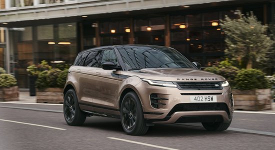 Modernizēts kompaktais apvidnieks 'Range Rover Evoque'