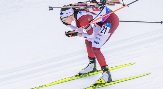 Latvijas biatlona jaunais dimants? 19 gadus vecā Estere Volfa pārsteidz speciālistus