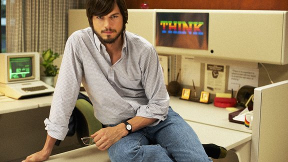 Ashton Kutcher as Steve Jobs