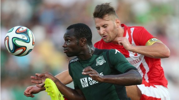 Krasnodar s Moussa Konate 