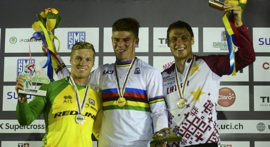 Штромбергс — бронзовый призер мирового первенства в Колумбии
