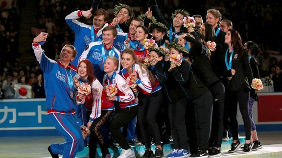 Figure Skating - ISU World Team Trophy, Award Ceremony, Tokyo