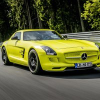 Visātrākais elektromobilis Nirburgringas trasē – 'Mercedes-Benz SLS AMG'