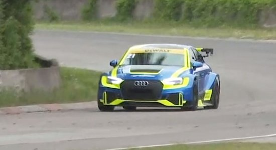 Video: Timrots uzstāda personīgo rekordu ar TCR klases 'Audi' Biķernieku trasē