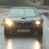 Video: Baltijā vienīgais 'Alfa Romeo Montreal'
