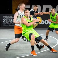 3x3 basketbola komanda 'Rīga' zaudē Vienotās Eiropas līgas posma finālā