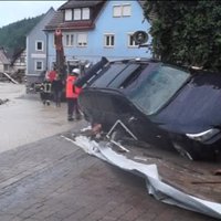 Nāvējoši plūdi aprij Vācijas dienvidrietumus