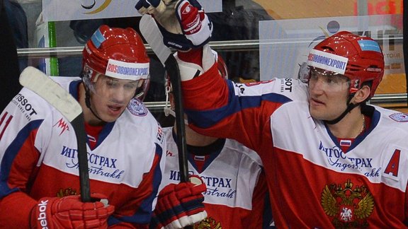 Russia Yevgeny Malkin, Alexander Ovechkin